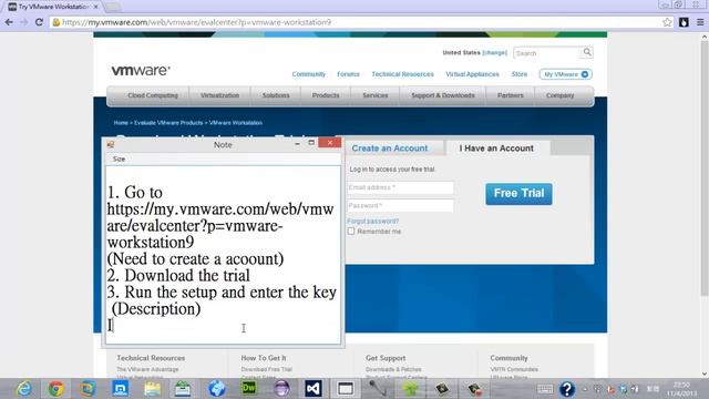 Free VM Wareworkstaion 9 key смотреть онлайн