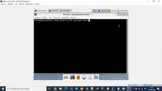 18-CREACIÓN DE USUARIOS, GRUPOS Y MANEJO DE PERMISOS CON DEBIAN PARTE I смотреть онлайн