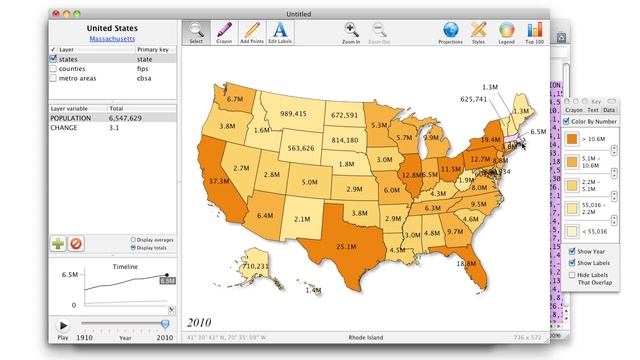Magic Maps: U.S. Population Tutorial смотреть онлайн