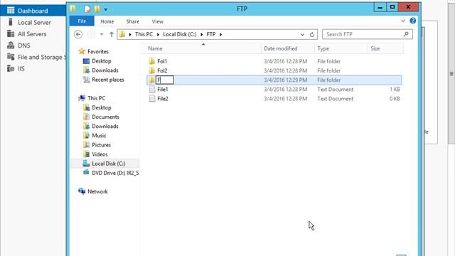 FTP Server on Server 2012 R2 смотреть онлайн