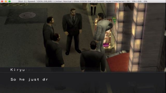 Yakuza 2 PCSX2 1.4.0 Mac Test Gameplay смотреть онлайн
