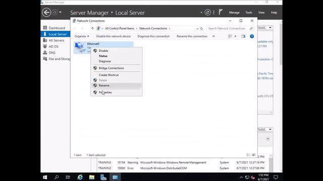 Configuring DNS Forwading for External Address Windows server 2019 смотреть онлайн