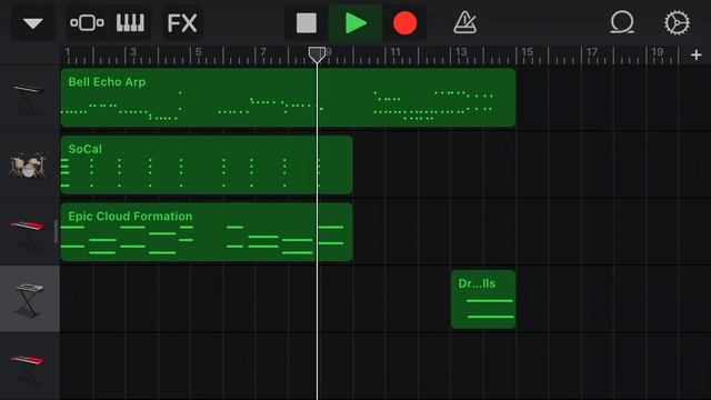 Моя первая мелодия в garage band смотреть онлайн