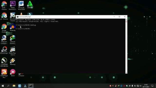 Dxdiag tool on windows 10 (CMD) смотреть онлайн