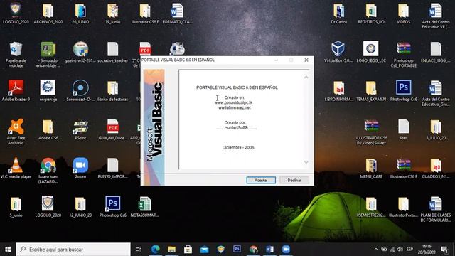 INSTALACION DE VISUAL BASIC PORTABLE смотреть онлайн