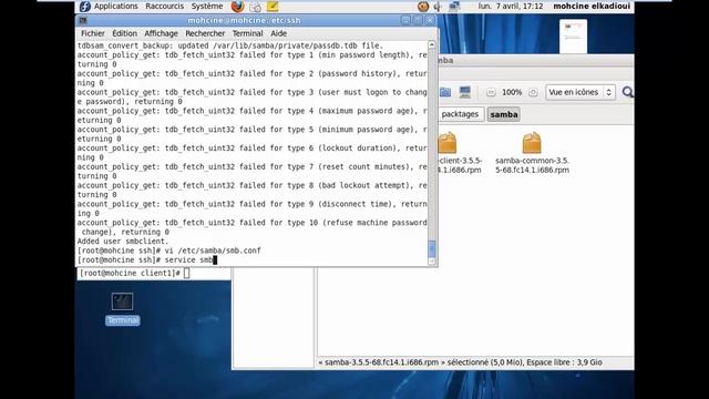 L'INSTALLATION & LA CONFIGURATION DE SERVEUR SAMBA SOUS FEDORA 14 смотреть онлайн