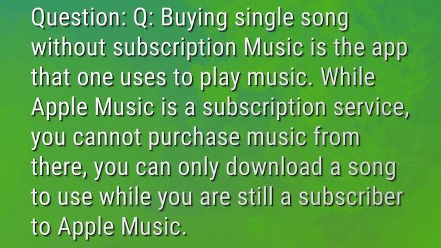 Can I buy Music on Apple Music without a subscription? смотреть онлайн