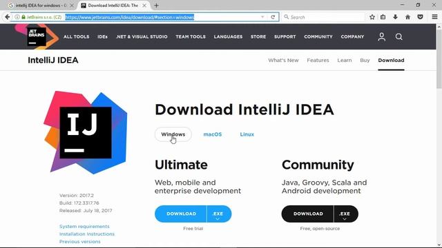1.3 Windows setup - Intelli J IDEA Download [learn JavaFX] смотреть онлайн