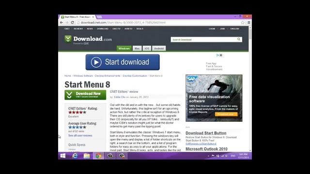 How To Get Home Button On Windows 8, 8.1 смотреть онлайн