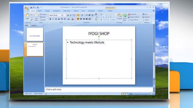 Microsoft® PowerPoint 2007: Add hyperlinks to presentation on Windows® XP? смотреть онлайн