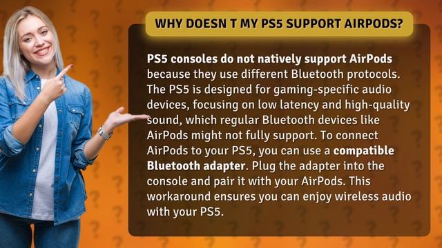 Why Doesn T My PS5 Support AirPods?