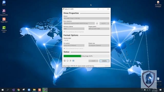 Raspberry Pi 4 OS Burn with Microsoft Rufus смотреть онлайн