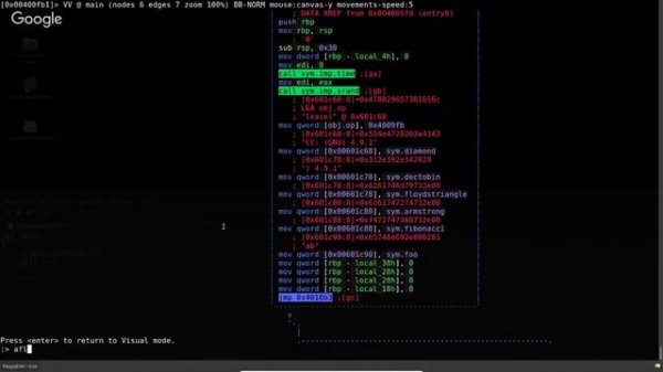Radare2 - unix-like reverse engineering framework (Overview) part1