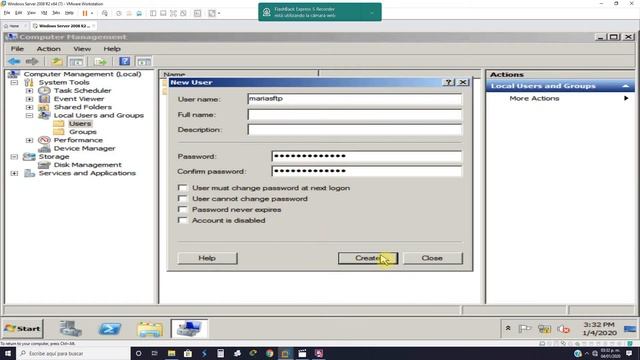 Como instalar servidor FTP en Windows Server 2008 смотреть онлайн
