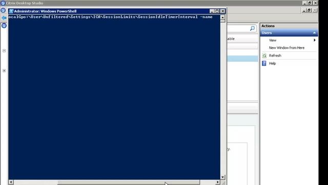 Citrix : Using PowerShell to edit XenDesktop and XenApp group polices смотреть онлайн