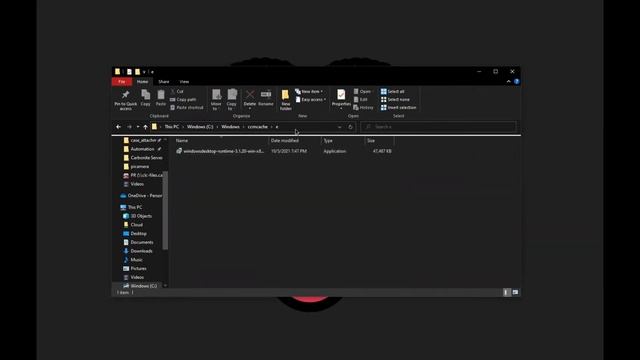 How to Open Command Prompt from File Explorer!! смотреть онлайн