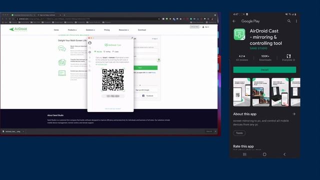How to Mirror Android Screen To Your Mac Computer смотреть онлайн