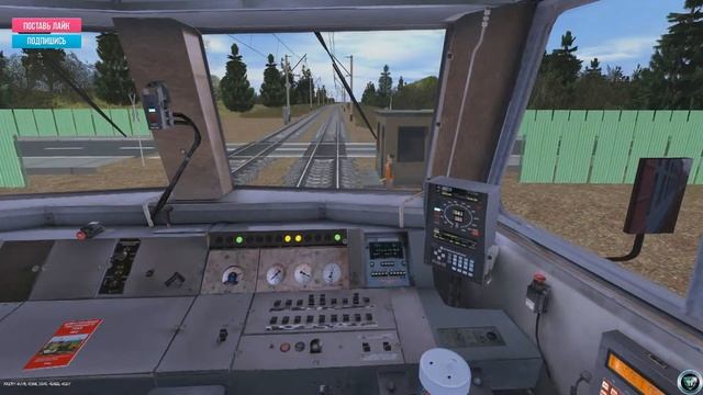 Trainz Simulator 12 " Катаем на эр2 1183 люкс" смотреть онлайн