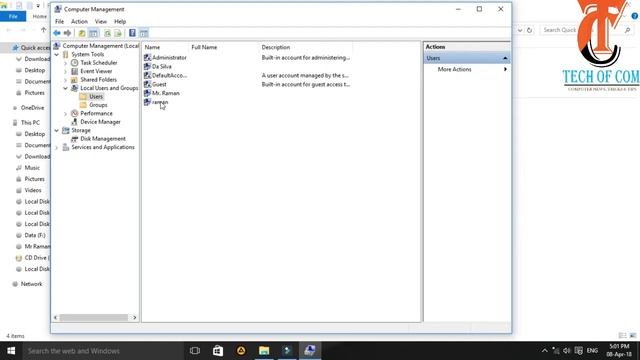 how to create user account in windows 7/8/8.1/10 By "Tech of com" смотреть онлайн