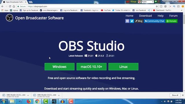 How To Download OBS Screen Recorder (Windows 7/8/8.1/10) 2018 Technology bangla смотреть онлайн