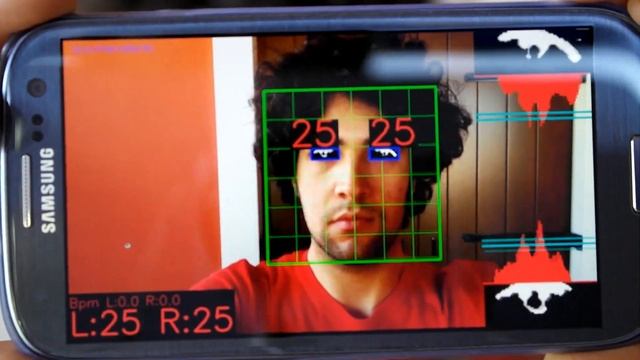 An Android application for eye blinks detection. смотреть онлайн