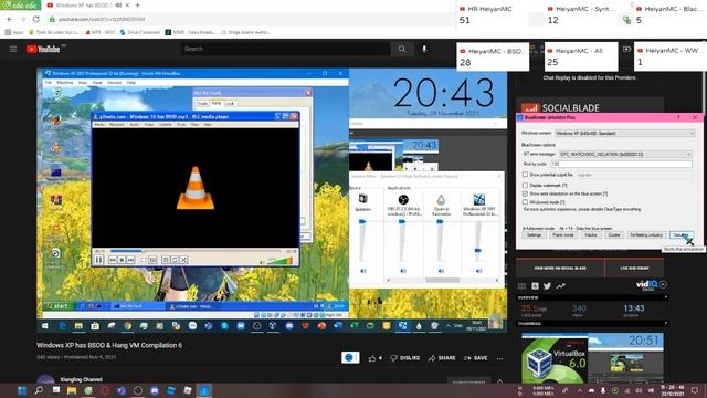 (Windows XP) Xiangling Cahnnel BSOD has Fake BSOD (Part 05). смотреть онлайн