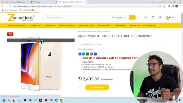 Buy Sasta Refurbised iphone 8 From Zoneofdeals Website ⚡ смотреть онлайн