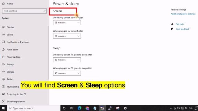 How to Change When Your Computer Goes to Sleep | Windows 10 Sleep Settings смотреть онлайн