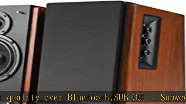 Edifier R1700BTs Active Bluetooth Bookshelf Speakers - 2.0 Wireless Near Field Studio Monitor Speak смотреть онлайн
