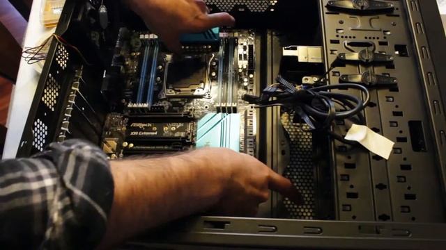 Installing Asrock X99M Extreme4 смотреть онлайн