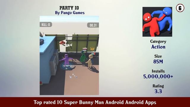 Top rated 10 Super Bunny Man Android Android Apps смотреть онлайн