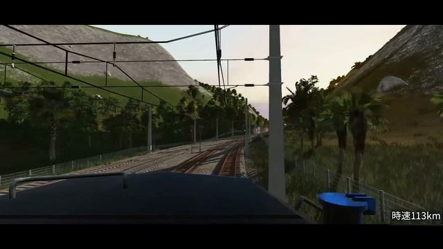 【オンライン鉄道 Cab view】前面展望 SD80 MAC【TRANSPORT FEVER 2】島Map смотреть онлайн