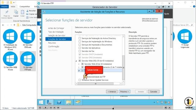 WINDOWS SERVER 2012 R2 - SERVIDOR FTP | TISABER смотреть онлайн