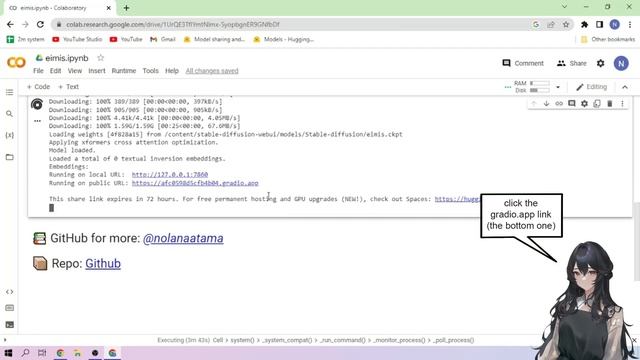 Eimis Anime Diffusion - Stable Diffusion 1-CLICK Google Colab Setup смотреть онлайн