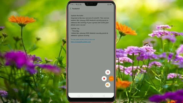 Oppo A3s Android phone new version of colorOS updates January 2020. смотреть онлайн