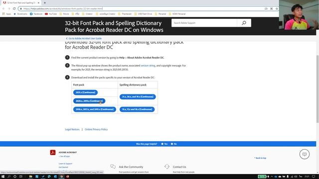 แก้ปัญหา PDF พิมพ์ภาษาไทยไม่ได้ #AcrobatReader смотреть онлайн