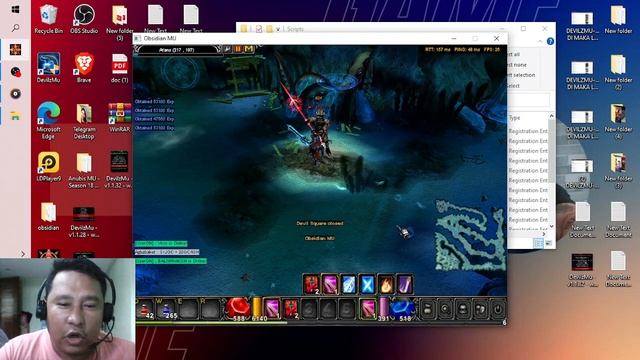 OBSIDIAN MU: HOW TO WINDOW MODE AND FIXED RESOLUTION TO CREATE MULTI CLIENT [TAGALOG] смотреть онлайн