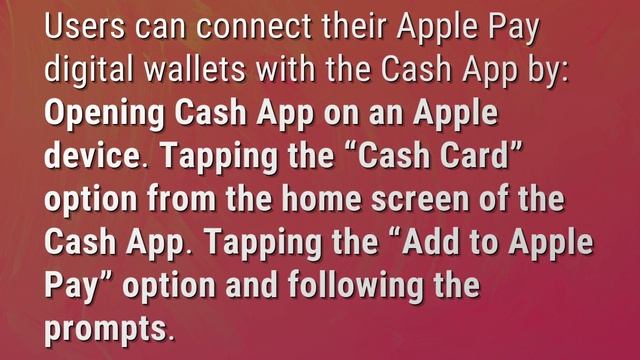 Can you link Apple Pay to Cash App? смотреть онлайн