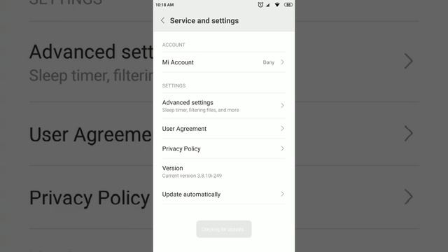 Xiaomi Mi Music Android application latest version v3.8.10i-249 on Xiaomi Mi 6 смотреть онлайн