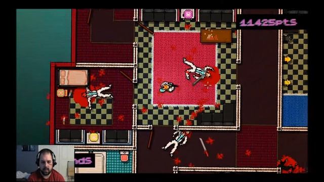 Let's Play Hotline Miami - Chapter 5: Full House Part 1 смотреть онлайн