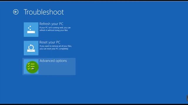 System Restore Windows 8 / 8.1 смотреть онлайн