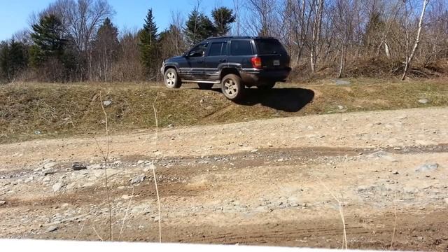 2002 Jeep Grand Cherokee WJ Vari-Lok Quadradrive Axle Test #2: 4wd High/Fulltime progressive couple смотреть онлайн