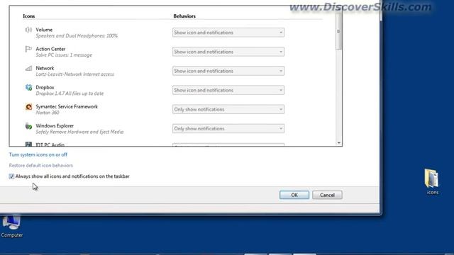How to Customize the Windows 7 Notification Area смотреть онлайн