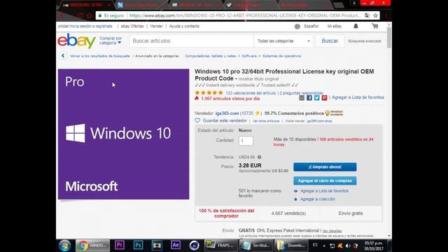 ¿Windows 10 original gratis? ¡Completamente legal! смотреть онлайн