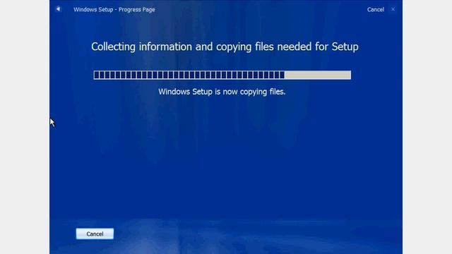 Installing Windows Longhorn build 4032 смотреть онлайн