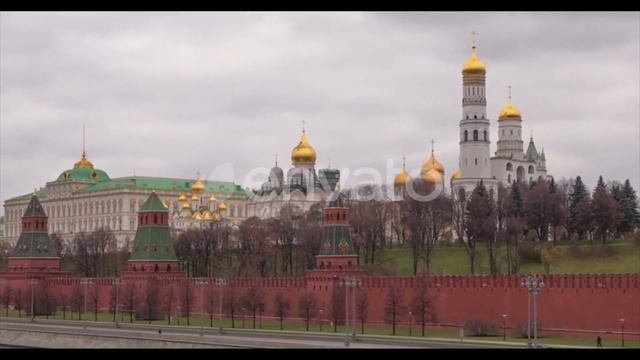 Sunny Summer Day Moscow River Bay Kremlin | Stock Footage - Videohive смотреть онлайн