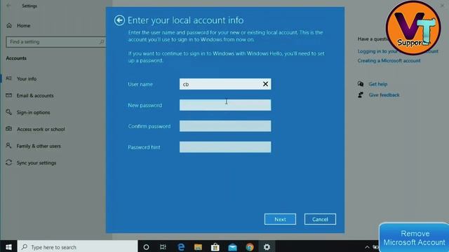 How to Delete your Microsoft Account on windows 10 смотреть онлайн