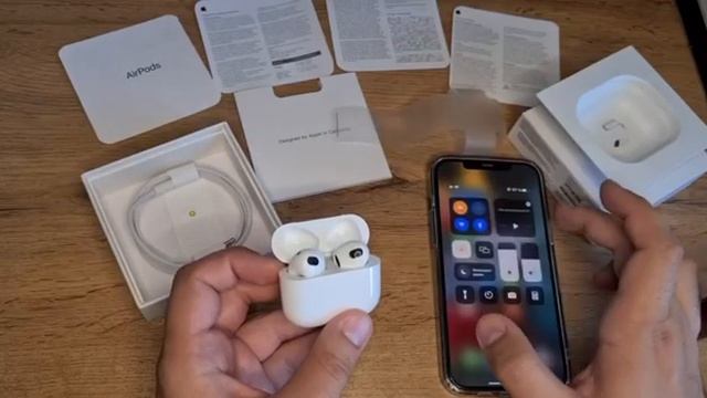 Обзор AirPods 3 premium+(VVstore) смотреть онлайн
