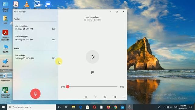 Windows 10 - How to use Free Voice Recorder For Audio Recordings in Hindi | Voice Recorder App смотреть онлайн
