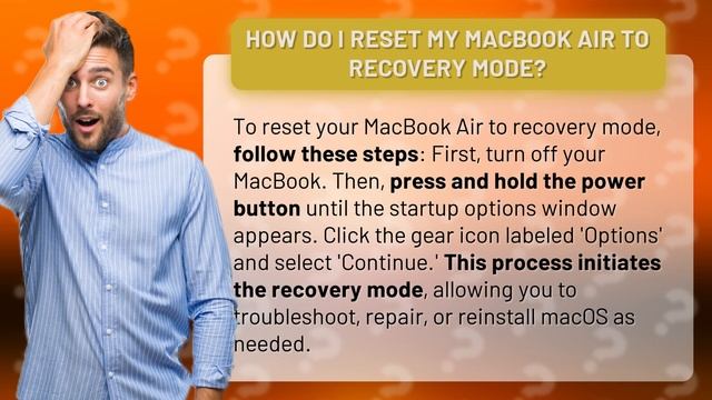 How do I reset my MacBook Air to recovery mode? смотреть онлайн